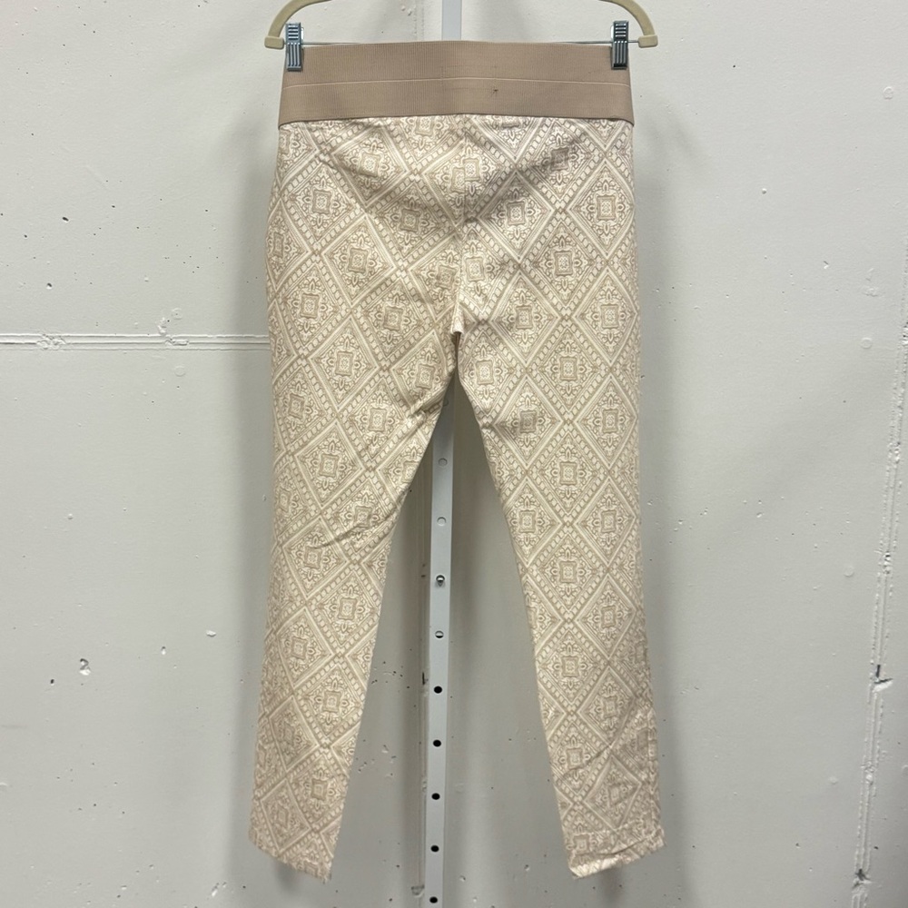 Boutique One 5 One Velour Patterned Pull On Leggings Pants Diamond Print Pull On - Picture 2 of 10